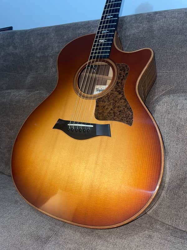 2020 Taylor 714ce - Western Sunburst w/ Original Hard Case image 1