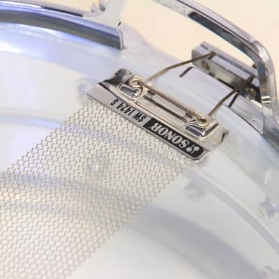 SONOR D-500 Phonic Ferromanganese 14x5 Snare Drum with Original Case (Ferromanganese Steel) (05/07) image 3