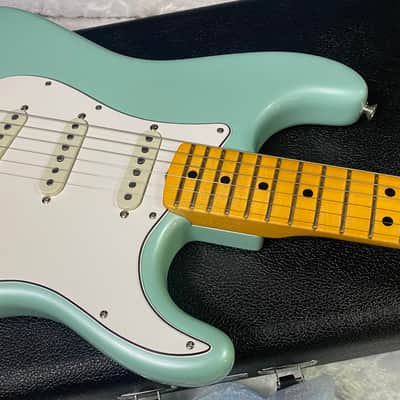 NEW! Fender Custom Shop Special Run '69 Stratocaster NOS Finish - Handwound P/U's - Surf Pearl - Reverse Matching Headstock - 7.9 lbs - Authorized Dealer - SUPER RARE! G07617 image 2