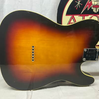 Fender Left-Handed LH lefty Telecaster Guitar - MIJ Made In Japan - Bound Sunburst image 17