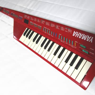 Yamaha SHS-10 R Keytar Digital Shoulder MIDI Keyboard Red TESTED #4