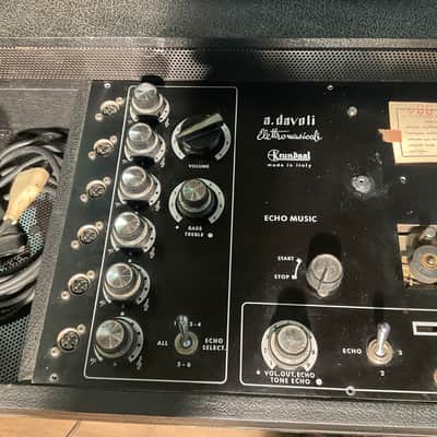 DAVOLI KRUNDAL MIXER ECHO TUBE VINTAGE image 1