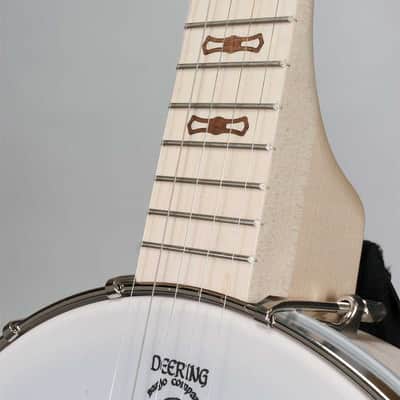 Deering Goodtime Left-Handed Openback Open 5-String Banjo Natural Blonde Maple Clawhammer Old Time image 8