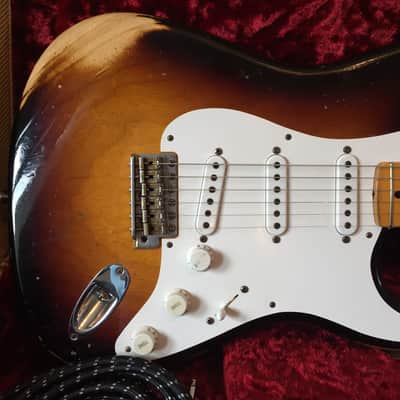 Fender stratocaster 2014 - Heavy relic 2014 - Sunburst image 7