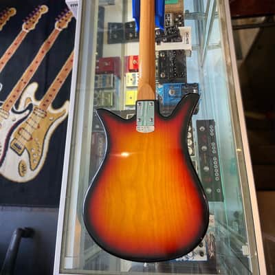 Teisco Sunburst E-110 Checkmate Tulip image 8