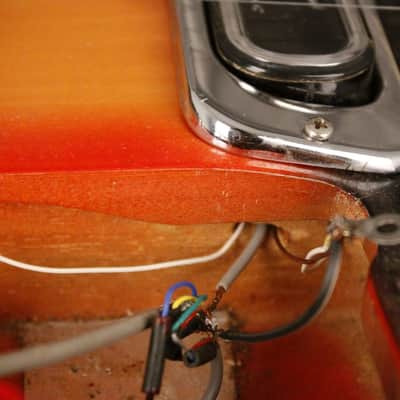 Immagine Ampeg/Burns TR2 solid carved top/back 1963-64 Sunburst - 19