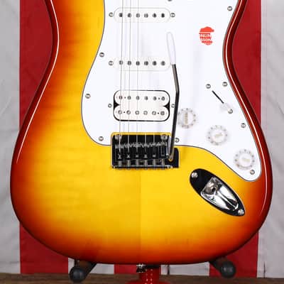 Squier Affinity Stratocaster FMT HSS - Sienna Sunburst image 2