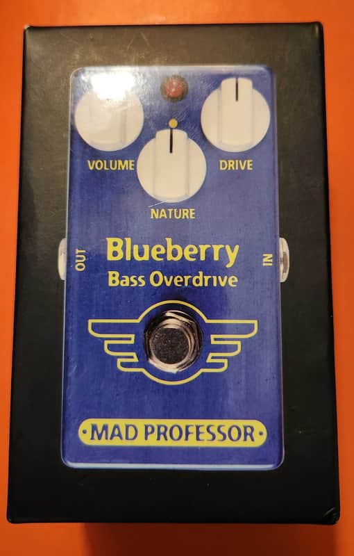 Mad Professor Blueberry Bass Overdrive | Reverb