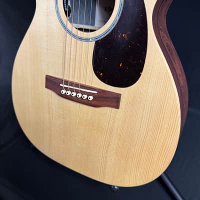 Martin 0-X2E Cocobolo Parlor Acoustic-Electric Guitar Natural w/ Gig Bag (058) image 8