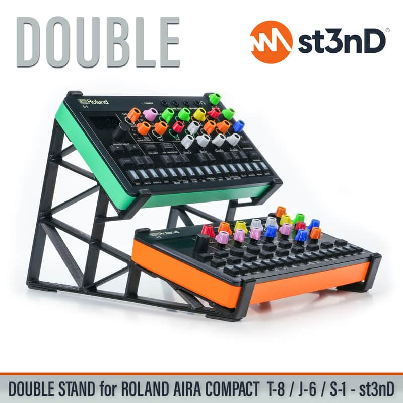 DOUBLE STAND for Roland AIRA Compact P-6 / T-8 / J-6 / S-1 image 1