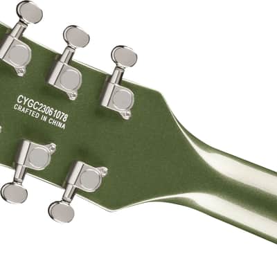 Gretsch G5622 Electromatic Center Block Double-Cut Guitar with V-Stoptail, Laurel Fingerboard, Olive Metallic image 8