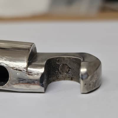 Gibson Vintage 1950's Nickel Stop Tailpiece 1956 1957 1958 1960 Les Paul ES image 6