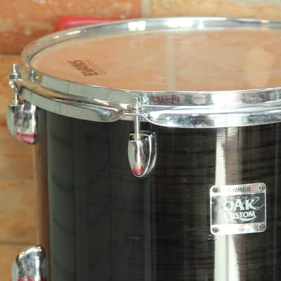 Yamaha Oak Custom 12"x9 rack tom - Musashi Black image 4