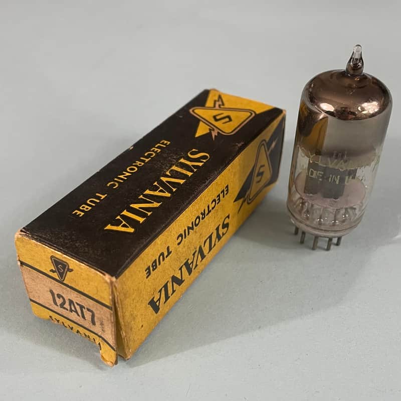 1950s Sylvania 12AT7 Vintage Made In USA Preamp Tube! T60 image 1