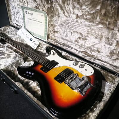 Mosrite Gospel 1999 Sunburst Kurt Cobain Nirvana Guitar + Hardshell Case image 21