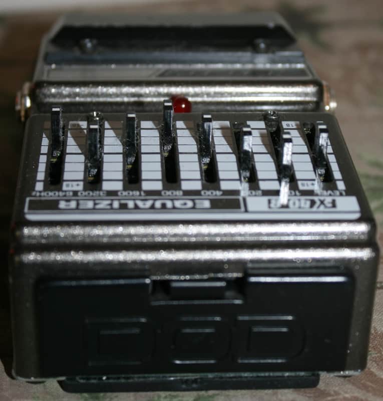 DOD FX40B GRAPHIC EQ EQUALIZER BOOST PEDAL USA VINTAGE. w/original