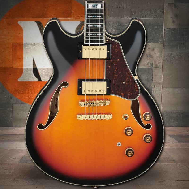 Ibanez AS Artstar Semi-Hollow Electric Guitar - Brown Sunburst (AS113BS) image 1