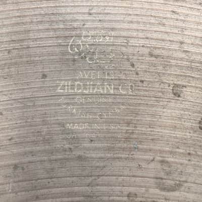 Zildjian A Avedis 17" Medium Thin Crash Cymbal 2001 – 2.8 lbs – Made in USA image 4