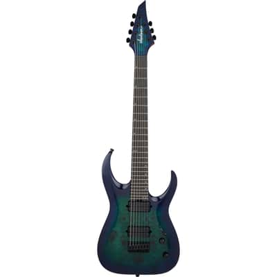 Jackson Pro Plus Series Signature Misha Mansoor Juggernaut HT7 Chlorine Burst - Electric Guitar image 1