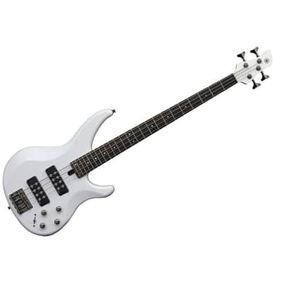 Yamaha TRBX304 WH 4-String Electric Bass - White image 3