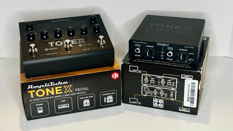 IK Multimedia ToneX Pedal with Tonex Capture Modeling and Reamp Box image 1