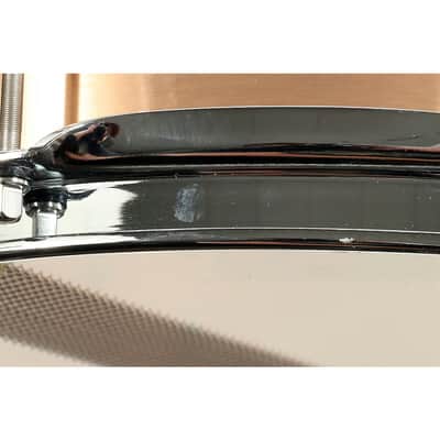 DW Collector's Series 3 mm Brushed Bronze Snare Drum Regular 14 x 6.5 in. image 2