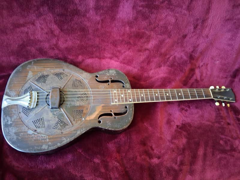 National Triolian 1930's - Steel body with Mahogany finish image 1