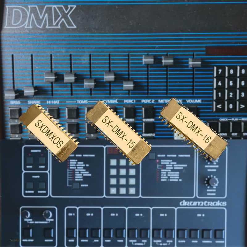 Alesis HR-16 / HR-16B EPROM Upgrade - Oberheim DMX & Sequential Circuits Drumtraks Sounds + OS 2.0 image 1
