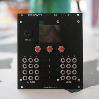Polyphonic chiptune oscillator eurorack module image 1