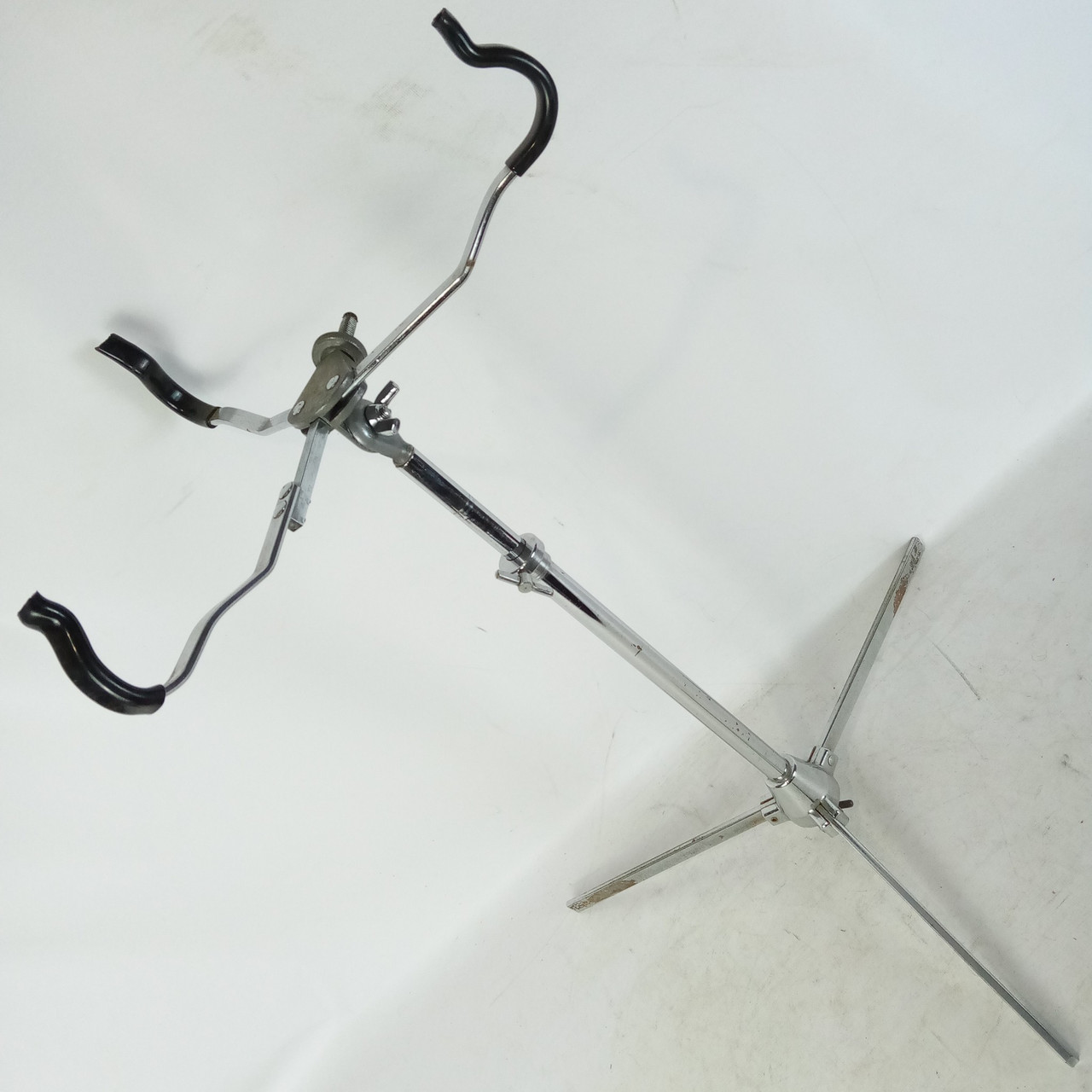 Camco Flush Base Snare Drum Stand #600 Oaklawn/Chanute Era Vintage 60s Flat USA — main photograph