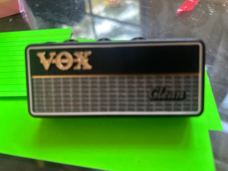 Vox amPlug 2 AC30 Battery-Powered Guitar Headphone Amplifier 2015 - 2019 - Black / Brown Diamond image 1