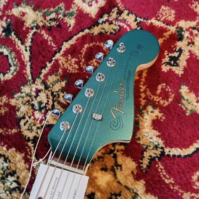 *NEW IN BOX* 2026 Fender Japan FSR Traditional II 60s Jazzmaster Sherwood Green Metallic w/ Matching Head, MIJ JD26 image 14