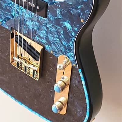 Custom Designed & Crafted "Tele" Style w/Western Tolex Serial #037- "Centauri" Klon by Harby included $169 value! image 10