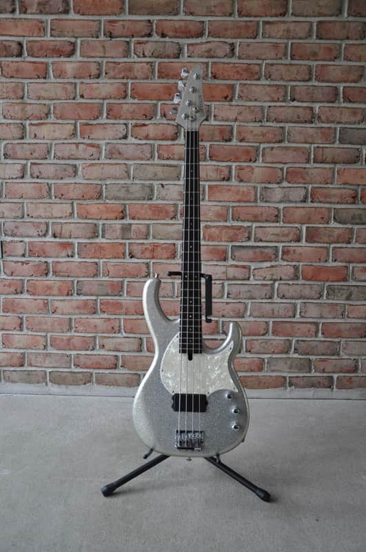 Modulus Funk Unlimited FU4 Flea FB4 Bass 2000 Silver Sparkle Lane Poor Aguilar OPB-1 image 1