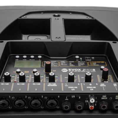 RCF EVOX JMIX-8 Active 2-Way Portable Array System 1400 Watt Portable PA System image 9