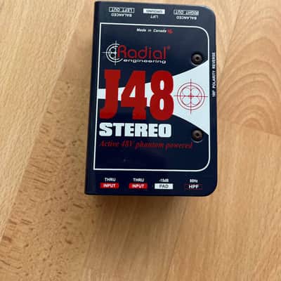 Radial J48 Stereo Active Direct Box 2015 - 2020 - Blue image 2