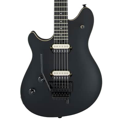 EVH Wolfgang Special Left Handed Guitar - Stealth Black w/Ebony FB image 1
