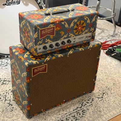 Benson Amps Vincent Channel Switching Guitar Amplifier Head + 1x12 Speaker Cabinet - Aunt Gertie image 3