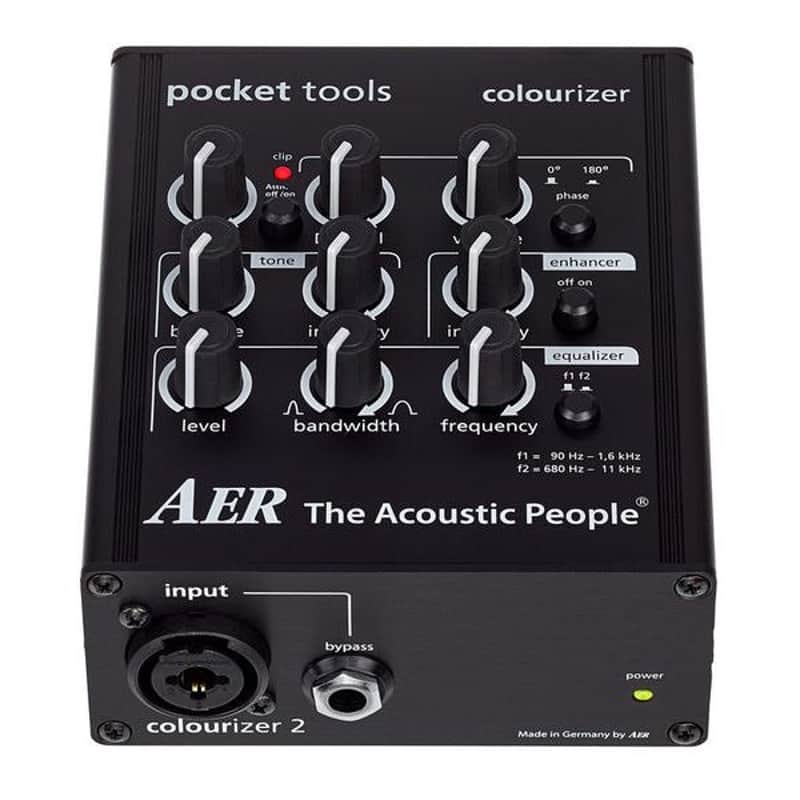 AER Colourizer 2 | Acoustic Guitar Preamp / Parametric EQ / | Reverb
