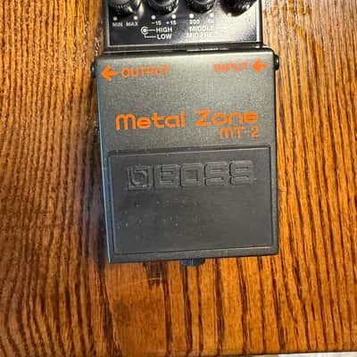 Boss MT-2 Metal Zone (Silver Label) 1991 - Present - Black image 1