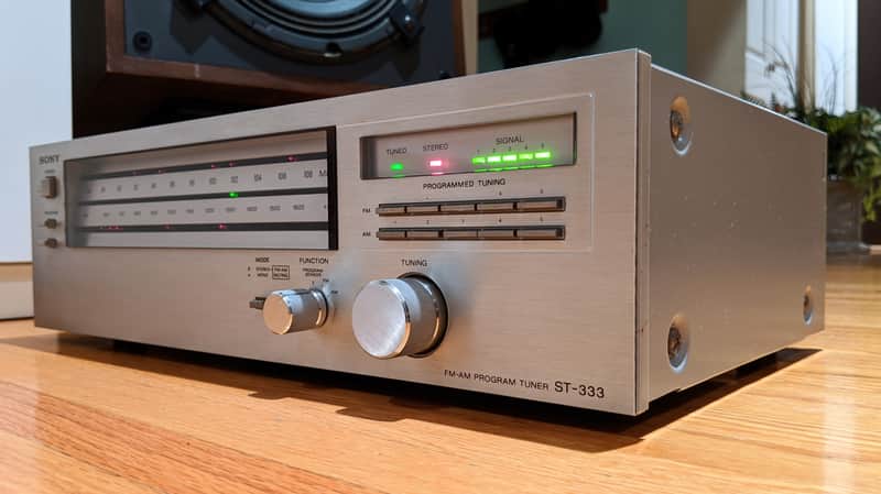 Sony STR-333 / Vintage AM/FM Programmable Tuner / Rare | Reverb