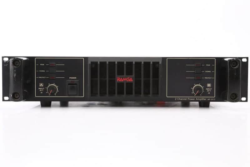 Ramsa Panasonic WP-9110 Power Amplifier Amp #49668 | Reverb