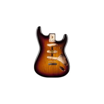 Fender Alder Stratocaster Body - Vintage Bridge Routing - 3-Color Sunburst image 1