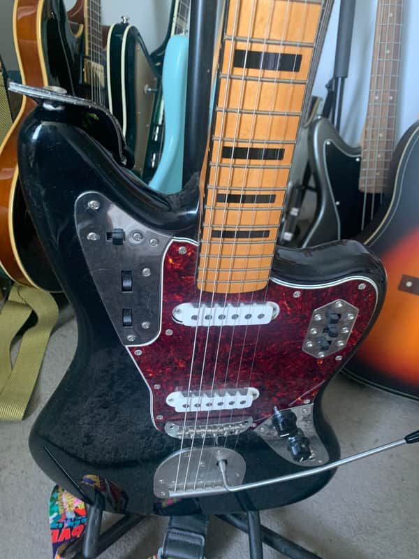 Fender Vintera II '70s Jaguar with Maple Fretboard 2023 - 2026 - Black