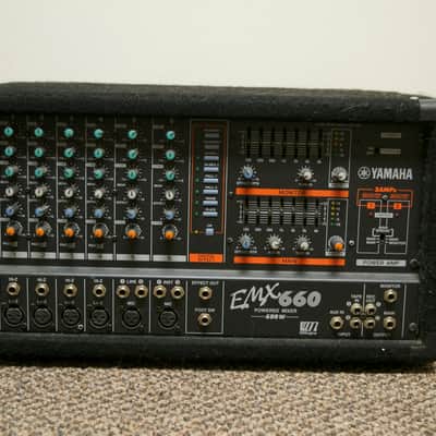 Yamaha EMX660 600W 6-Channel Powered Mixer | Reverb