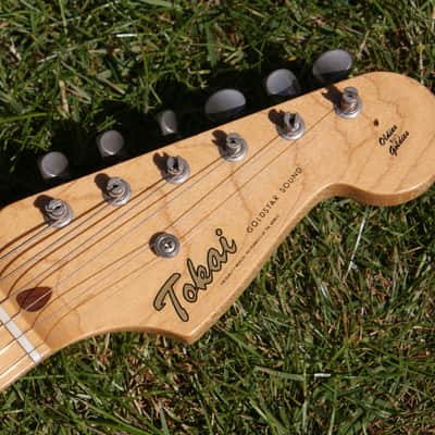1984 Tokai Goldstar Sound Strat '54 Burst' & Case image 9