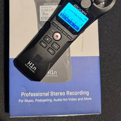 Mint Zoom H1n Handy Recorder Black + Free Shipping! image 1