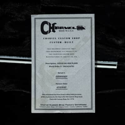 Charvel Custom Shop Guthrie Govan HSH - Flamed Maple image 12