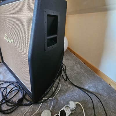 Bogner 412SLH Helios Slant 4x12" Guitar Speaker Cabinet 2010s - Black image 3