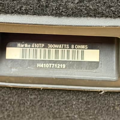 NO LOGOS Used Hartke Hartke Transporter 4x10 Bass Cabinet – 300W 8Ω (410TP) image 6